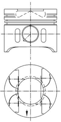 WILMINK GROUP Поршень WG1023523